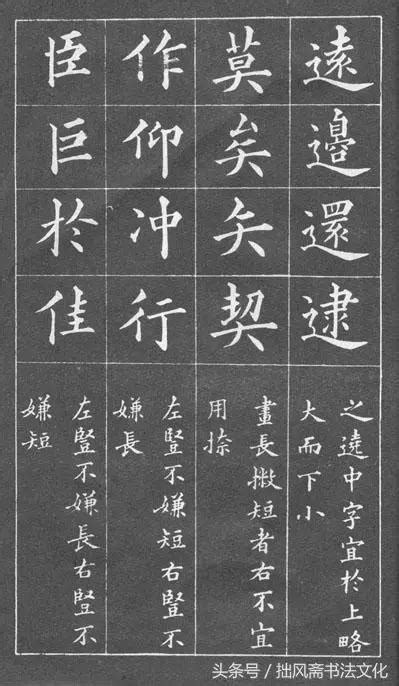 上角結構字|漢字間架結構表 